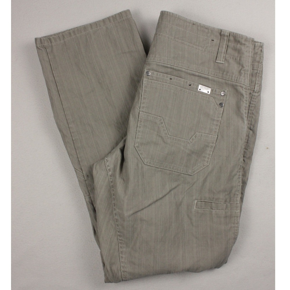 Kuhl Crag Series Pants Mens 36x30 Cotton Hiking Climbing Outdoor
